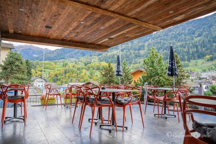 Hotel L'Escale Le Châble Kültér fotó